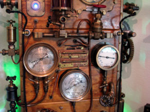 SteamPunk Frankenstein Computer